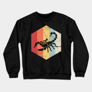 Scorpio – Retro Astrology Zodiac Sign Crewneck Sweatshirt